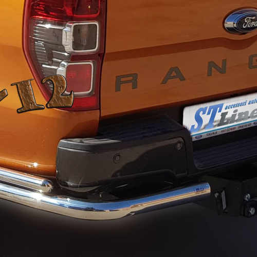 Захист заднього бампера кути подвійні для Ford Ranger III 2017+