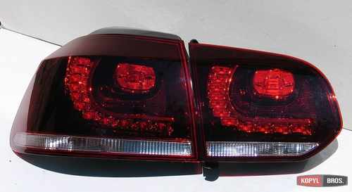 Задня світлодіодна LED оптика (R20 червона TC) для Volkswagen Golf 6 2009-2012