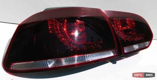Задня світлодіодна LED оптика (R20 червона TC) для Volkswagen Golf 6 2009-2012