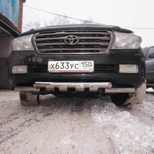 Захист переднього бампера Can oto для Toyota Land Cruiser 200