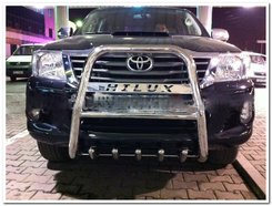 Кенгурятник високий Tamsan для Toyota Hilux