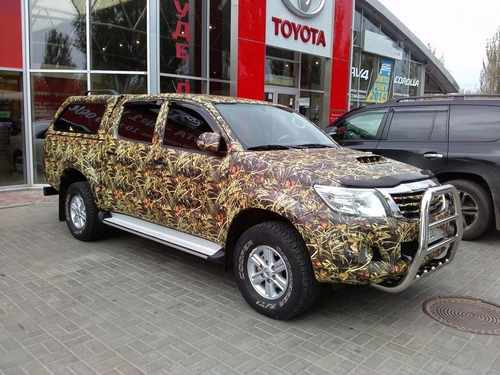 Кенгурятник захист бампера Tamsan для Toyota Hilux