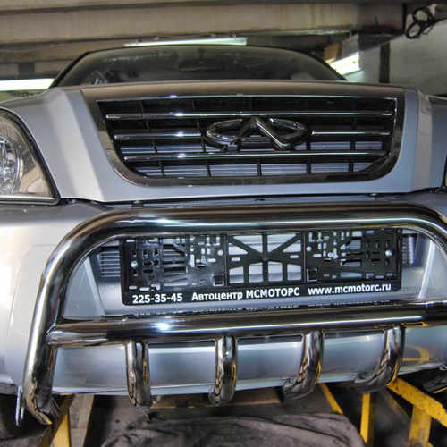 Кенгурятник з іклами для Chery Tiggo 2005-2012