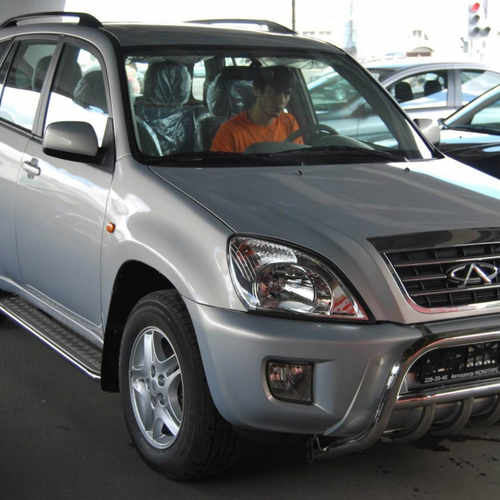 Кенгурятник з іклами для Chery Tiggo 2005-2012
