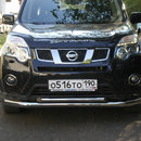 Захист передній подвійний для Nissan X-trail 2007-2013
