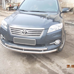 Захист передній подвійний для Toyota Rav 4 2010-2012
