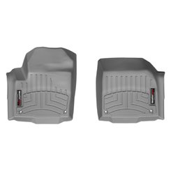 Килими гумові WeatherTech Range Rover Evoque 12+ передні (5-door, Coupe, Convertible) сірі 464041