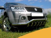 Захист бампера переднього Tamsan для Grand Vitara 2006+