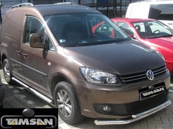 Захист бампера подвійний Tamsan для Caddy 2011-2015