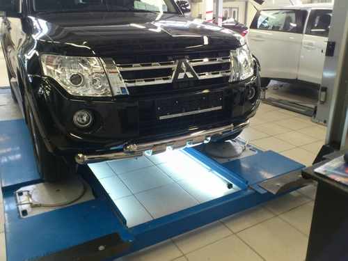 Захист переднього бампера Can Oto для Pajero