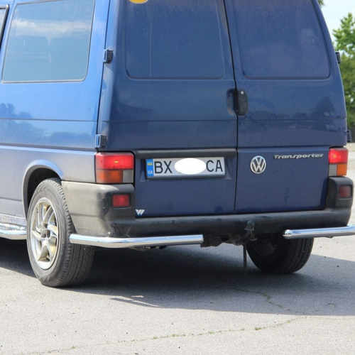 Захист заднього бампера "кути" для VW Transporter 1990-2003