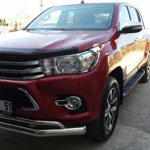 Передій захист подвійний Tamsan для Toyota Hilux 2016+