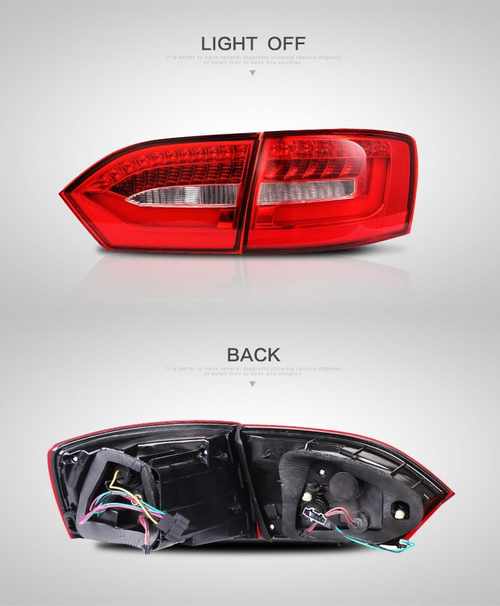 Світлодіодні задні ліхтарі LED для Volkswagen Jetta Mk6 2011-2015