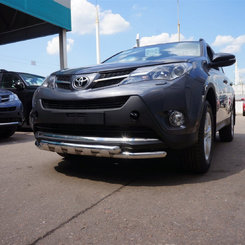 Передій захист подвійний з захистом картера Can Oto для Toyota RAV4 2013-2016