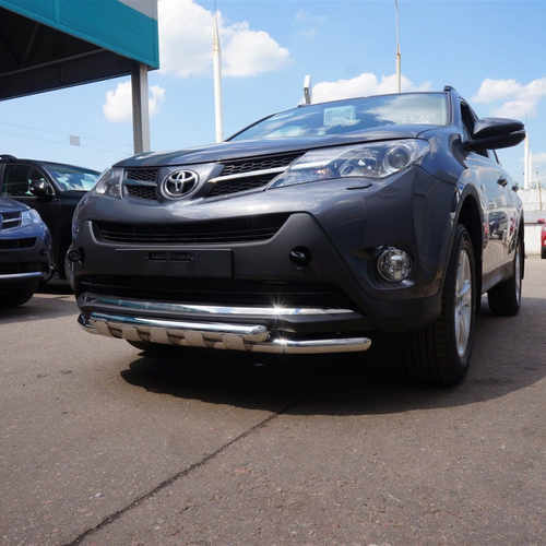 Передій захист подвійний з захистом картера Can Oto для Toyota RAV4 2013-2016