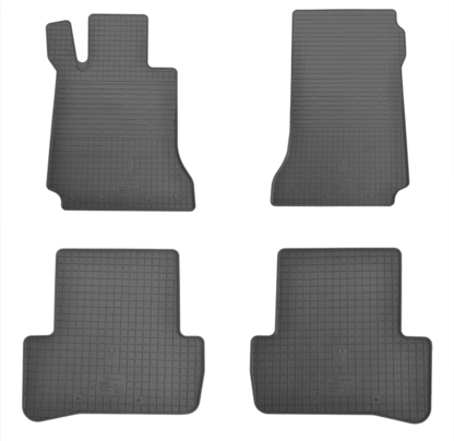 Килимки в салон Stingray для Mercedes W204 C 07-14/Mercedes X204 GLK 09- (комплект - 4 шт) 1012144