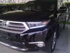 Передні світлодіодні LED фари V2 HID для Toyota Highlander 2010+