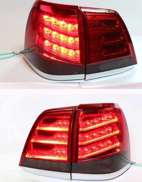 Альтернативні світлодіодні задні ліхтарі червоні LED для Toyota LC 200 2008-2015