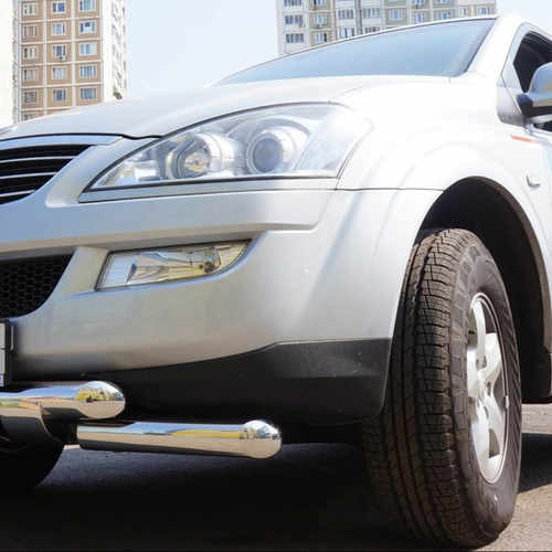 Захист переднього бампера Can Oto для Ssang Yong Kyron (2006-) d 70/70