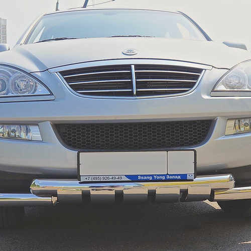 Захист переднього бампера Can Oto для Ssang Yong Kyron (2006-) d 70/70