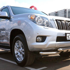 Защита переднего бампера Can Oto для Toyota Land Cruiser 150 2009-2013