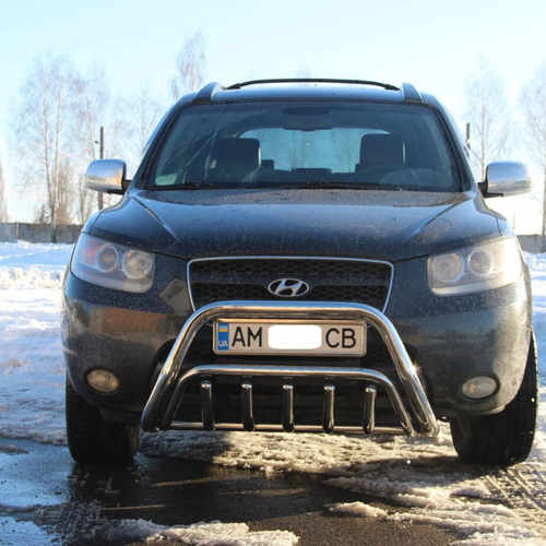 Кенгурятник подвійний Ø51 для Hyundai Santa Fe 2006-2012