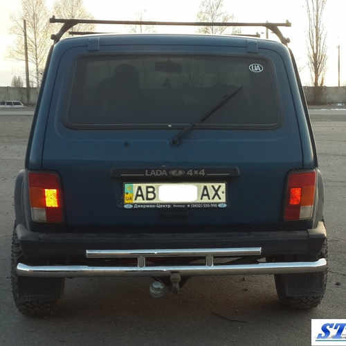 Задня захист подвійна для Niva Lada 4X4
