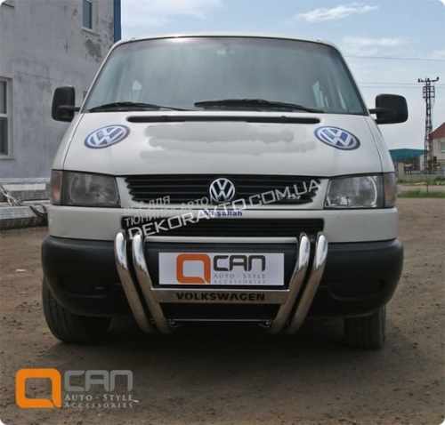 Кенгурятник рогу в бампер для VW Т4 транспортер
