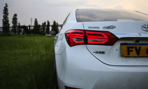 Світлодіодні задні ліхтарі LED Toyota Corolla 2013+ Benz стиль