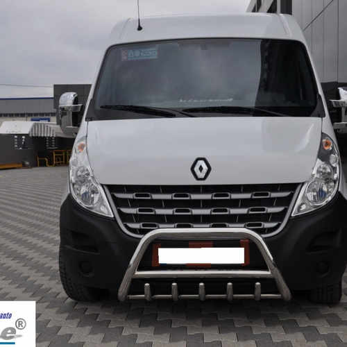 Кенгурятник з перемичкою і грилем D60 для Opel Vivaro 2004-2014