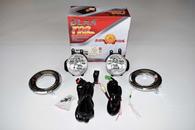 Протитуманні фари хром кільцями для Toyota Land Cruiser Prado 150 2013-