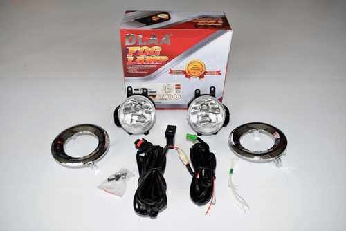 Протитуманні фари хром кільцями для Toyota Land Cruiser Prado 150 2013-