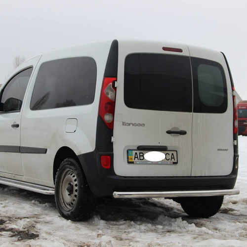 Захист заднього бампера пряма для Renault Kangoo 2008-2013
