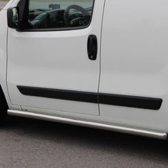 Пороги труба D60 для Fiat Fiorino III 2008-2013