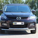 Захист переднього бампера подвійний d60 для Мазда CX-7