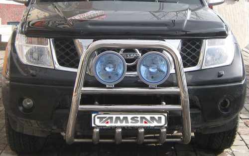 Кенгурятник високий Tamsan для Nissan Navara 2010+