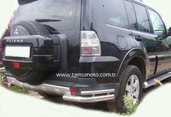 Захист задня куточки подвійні Tamsan для Mitsubishi Pajero 2006+