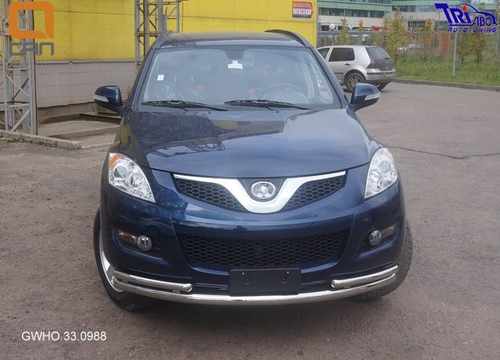 Захист переднього бампера подвійний Great Wall Hover H5 2010+