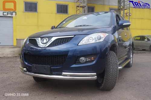 Захист переднього бампера подвійний Great Wall Hover H5 2010+