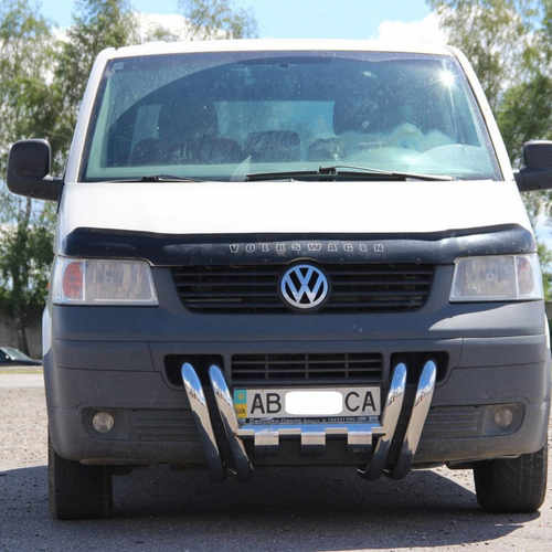Захист переднього бампера для Volkswagen T5 2010+, T6 2015+