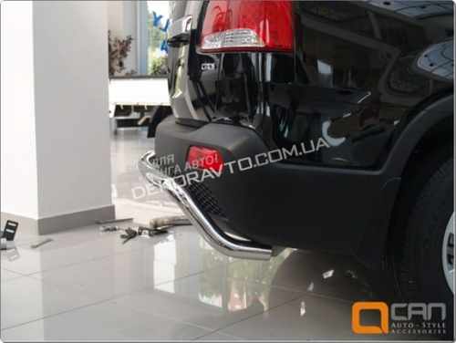 Захист заднього бампера труба Can oto для Kia Sorento 2009-2012/Hyundai Santa fe 2006-2012