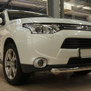 Захист переднього бампера для Mitsubishi Outlander 2012+