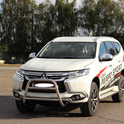Кенгурятник з двома перемичками для Mitsubishi Pajero Sport 2016+