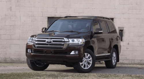 Молдинги на двері Toyota Land Cruiser 200 дизайн в стилі рестайлінг 2015р хромовані
