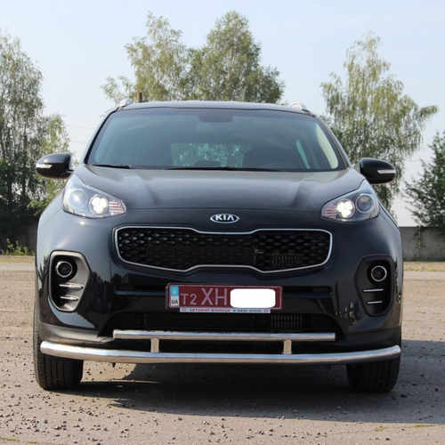 Передій захист подвійний для Kia Sportage 2016-