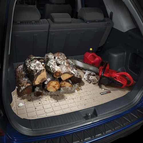 Килимок в багажник сірий Weathertech USA для Toyota LC 200/LX 570 (7 місць)