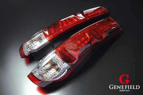 Задні ліхтарі LED Nissan X-trail 2009-2013 червоні