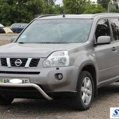 Захист переднього бампера для Nissan X-Trail 2007-2014