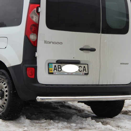 Захист заднього бампера пряма для Renault Kangoo 2008-2013