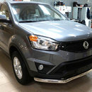 Захист переднього бампера труба для Ssang Yong Korando 2013+